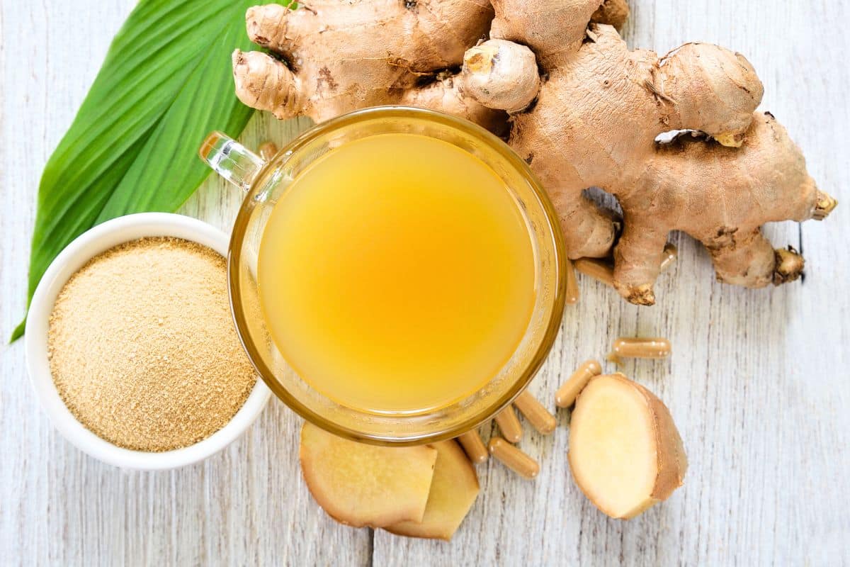 7 jours de jus de gingembre